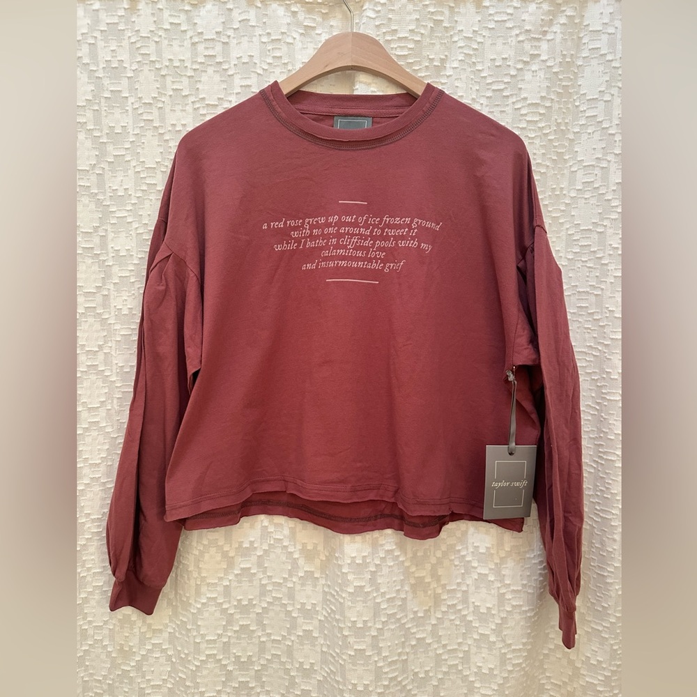 Taylor Swift “The Lakes” Long Sleeve Shirt